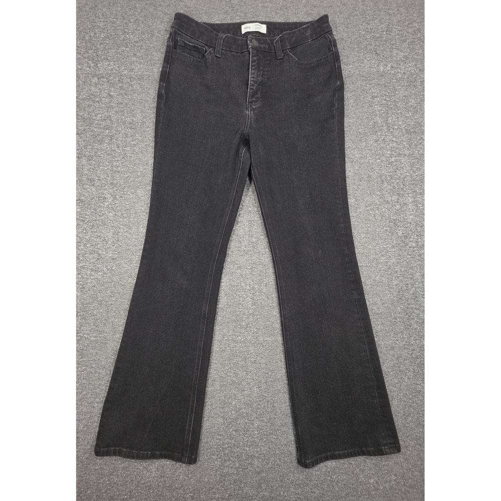 BKE Parker High Rise Bootcut Jeans Womens Sz 27x31.5 Black Universal Fit Stretch